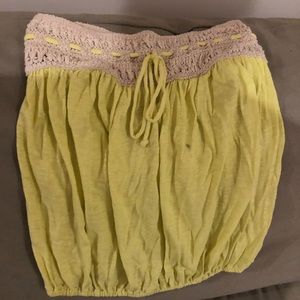 Victoria’s Secret Yellow Bra Top Tube Top